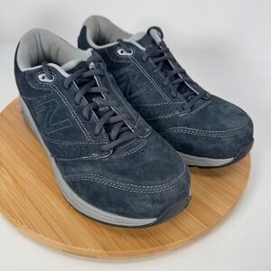 New Balance 928v3 Navy Blue Suede Walking Shoes WW928NV3 Womens 9.5 D Wide